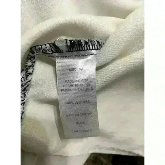 Thread and Supply Women's Shirt Medium Tye Dye Button up Roll Tab Sleeve Western - Picture 8 of 9